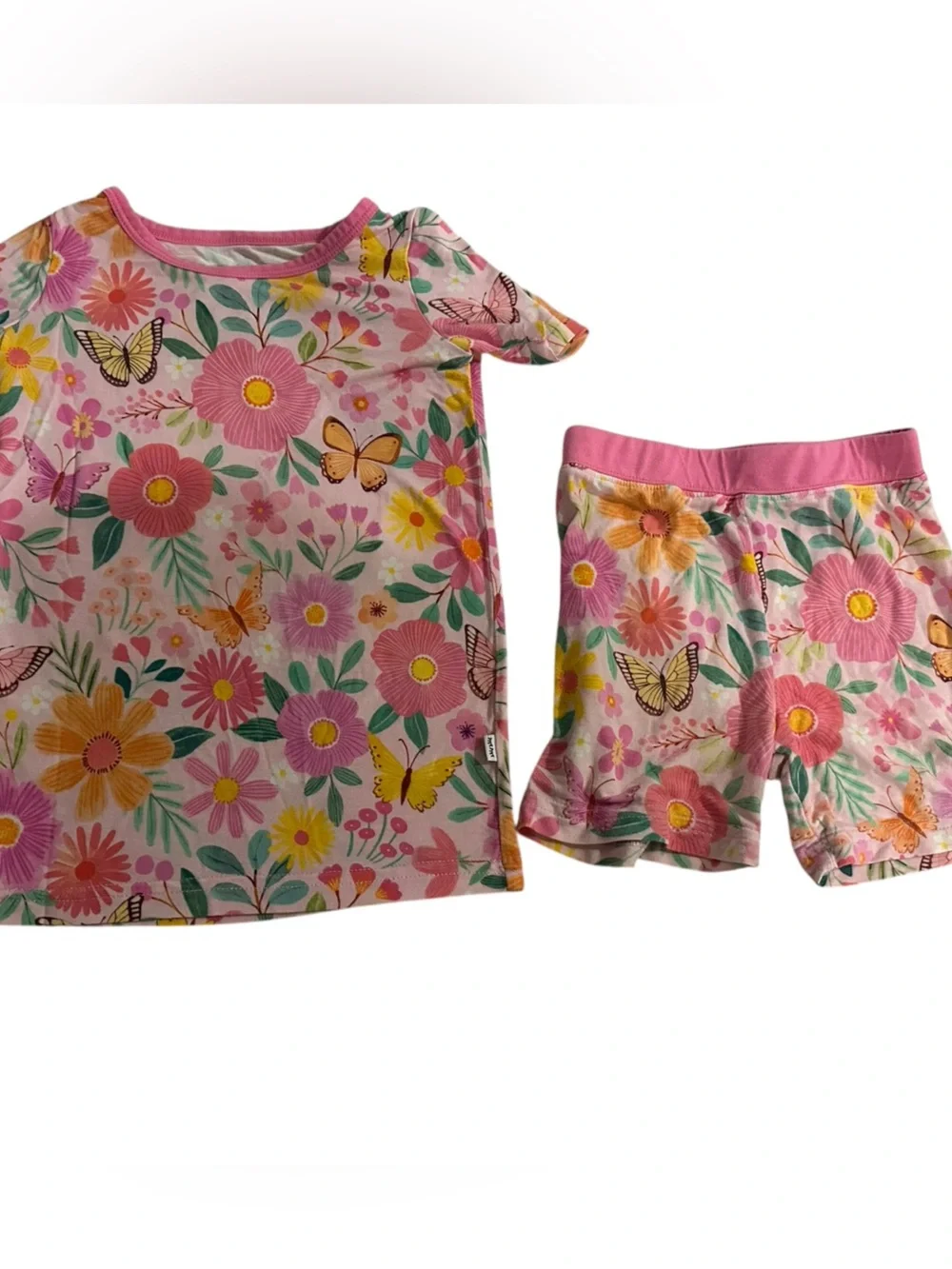 Little Sleepies Floral Print Short Set 18-24 months